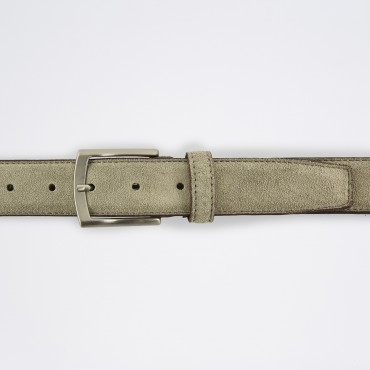 Cintura in Camoscio Grigio