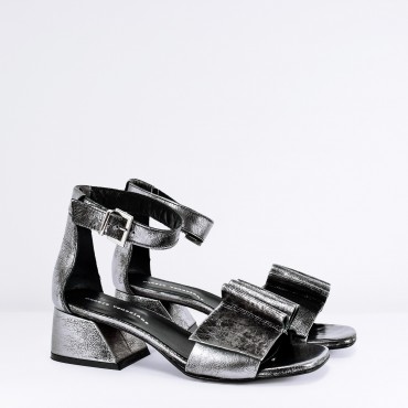 Sandalo Basso Col Argento Poesie Veneziane Ricci Shop