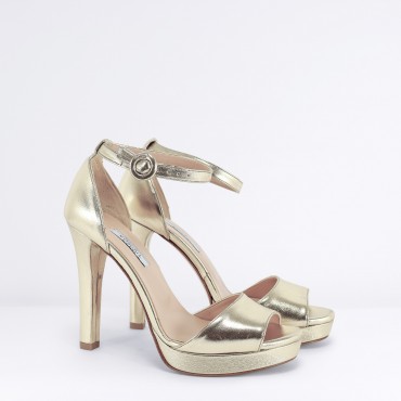 Sandalo alto Col. Platino L'AMOUR - RICCI SHOP