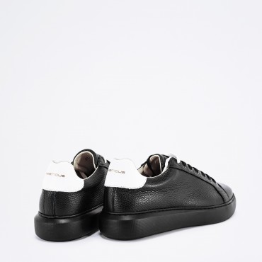 Sneaker in Pelle Col. Nero