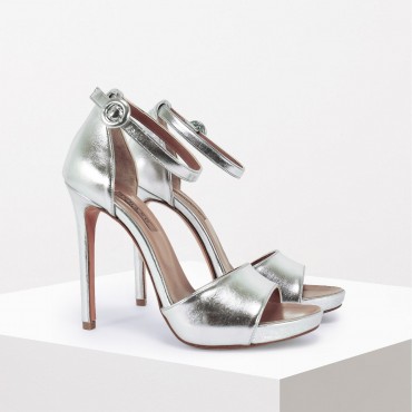 scarpe albano argento