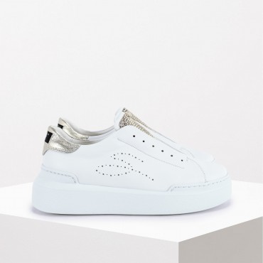 Sneaker Rodi Col. Bianco TOSCA BLU - RICCI SHOP