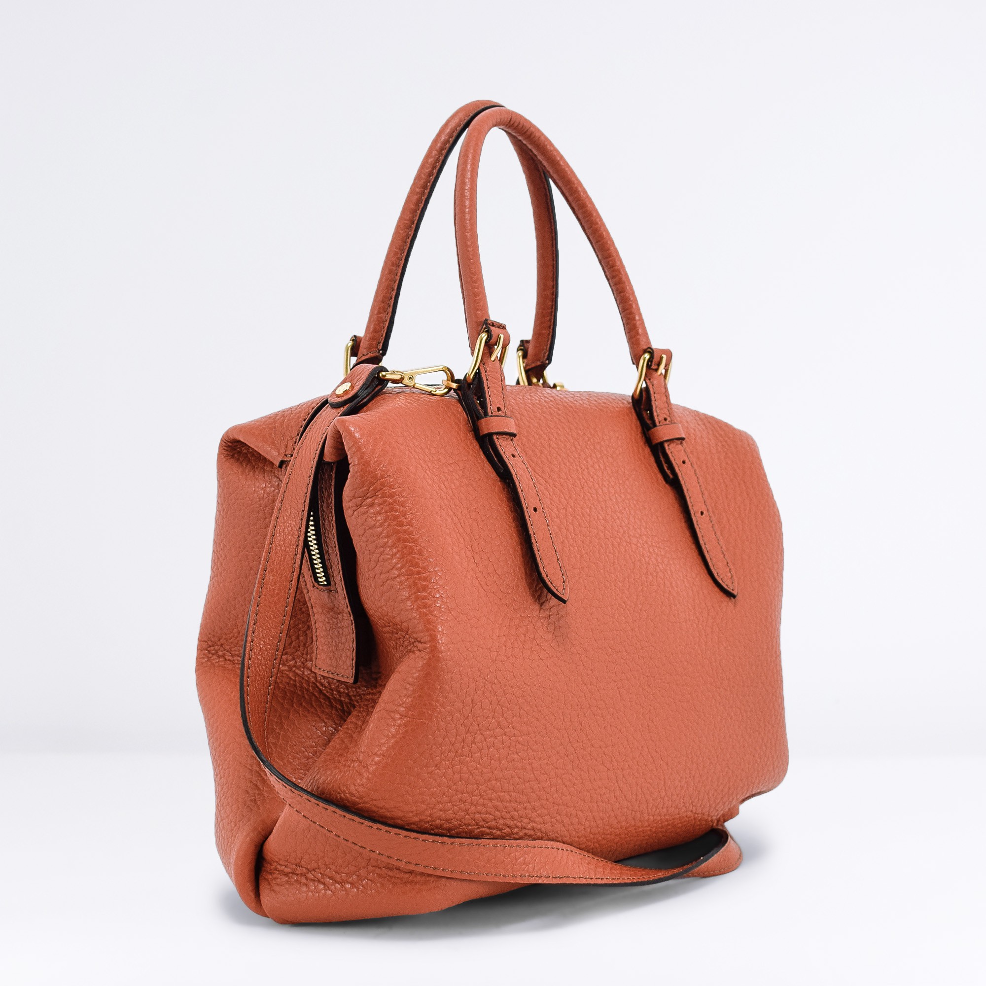 Borsa Bauletto Chicca In Pelle Italiana | Tracolla Removibile | Elegante E Compatta - Foto 8