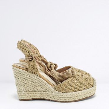 Sandalo in Corda Col. Beige