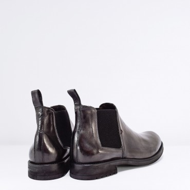 Polacco Chelsea in Pelle Col. Grigio