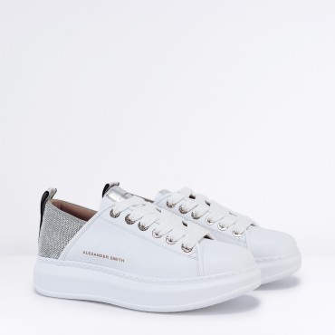 Sneaker Wembley in Pelle Col. Bianco