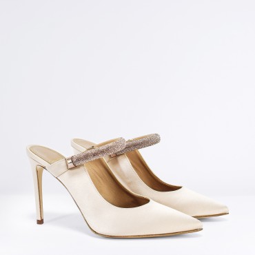 Chanel Scalzato in Raso Col. Beige