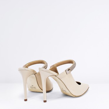 Chanel Scalzato in Raso Col. Beige