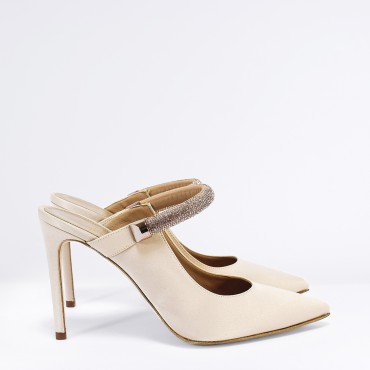 Chanel Scalzato in Raso Col. Beige