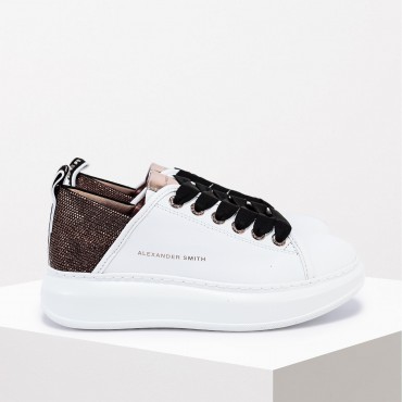 Sneaker Wembley in Pelle Col. Bianco