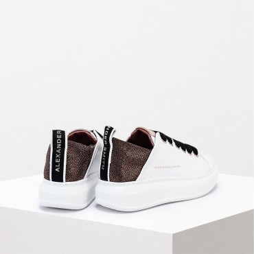 Sneaker Wembley in Pelle Col. Bianco