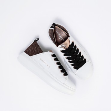 Sneaker Wembley in Pelle Col. Bianco