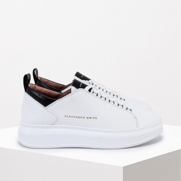 Sneaker Wembley in Pelle Col. Bianco