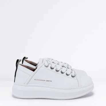 Sneaker Wembley in Pelle Col. Bianco