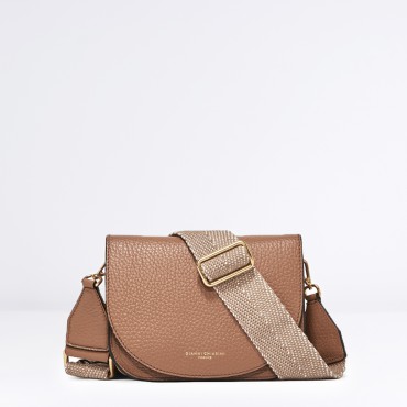 Borsa tracolla Tara in pelle Col. Beige