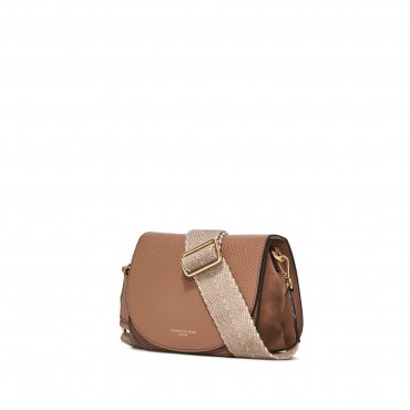 Borsa tracolla Tara in pelle Col. Beige