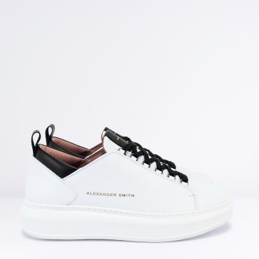 Sneaker Wembley in Pelle Col. Bianco