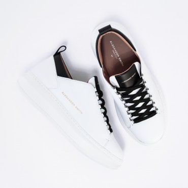 Sneaker Wembley in Pelle Col. Bianco