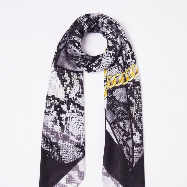 Foulard grafica pitonata