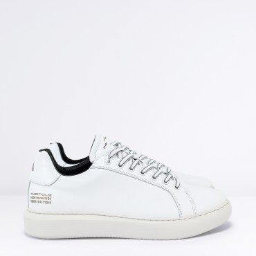 Sneaker in Pelle Col. Bianco