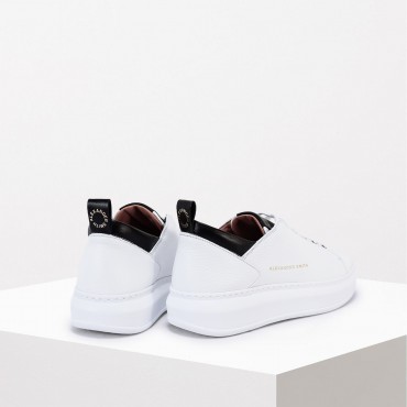 Sneaker Wembley in Pelle Col. Bianco