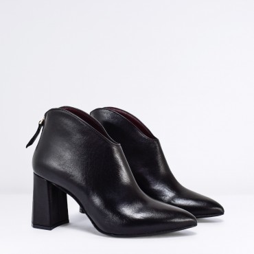 Tronchetto nero pelle discount