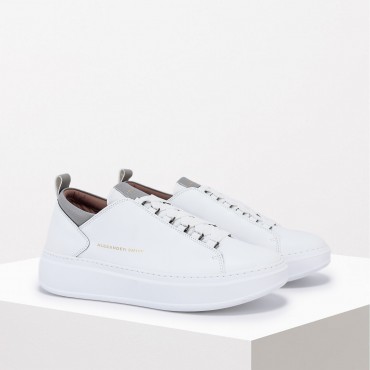 Sneaker Wembley in Pelle Col. Bianco