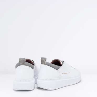 Sneaker Wembley in Pelle Col. Bianco