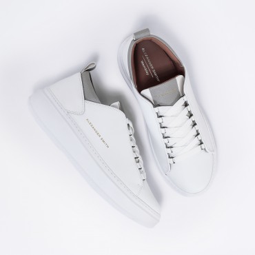 Sneaker Wembley in Pelle Col. Bianco