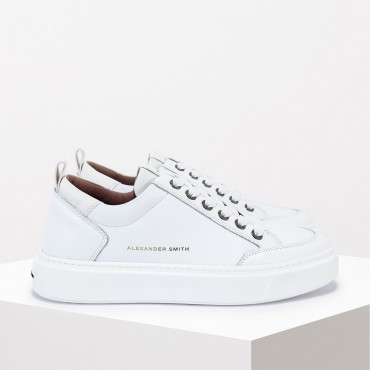 Sneaker Bond in Pelle Col. Bianco