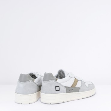 Sneaker Court 2.0 Vintage Col. Bianco