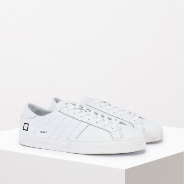 Sneaker Hill Low Calf Col. Bianco