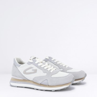 Sneaker in Camoscio Col. Bianco