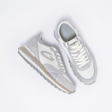 Sneaker in Camoscio Col. Bianco