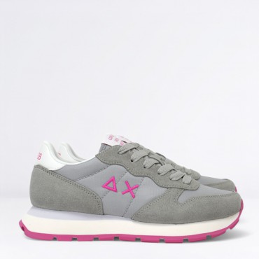 Sneaker Ally solid nylon Col. Grigio
