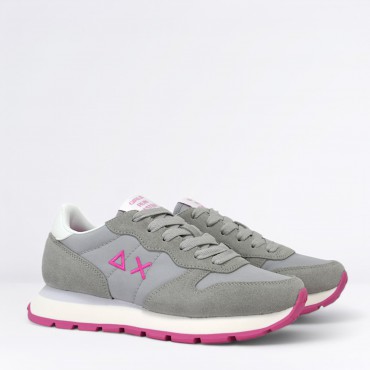 Sneaker Ally solid nylon Col. Grigio