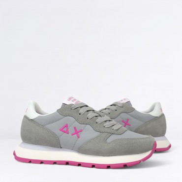 Sneaker Ally solid nylon Col. Grigio