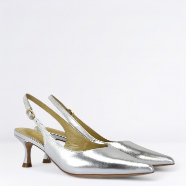 Chanel in Pelle laminata Col. Argento