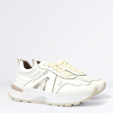 Sneaker Liverpool in Pelle Col. Bianco