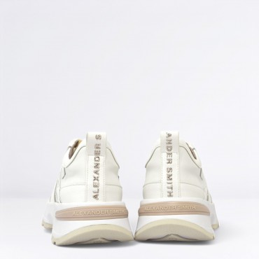 Sneaker Liverpool in Pelle Col. Bianco