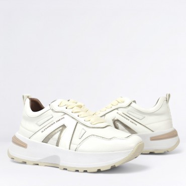Sneaker Liverpool in Pelle Col. Bianco