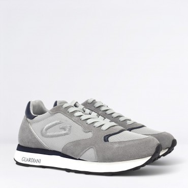 Sneaker in Camoscio Col. Grigio