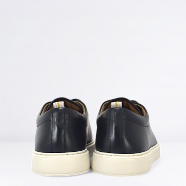 Sneaker in Pelle Col. Blu