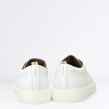 Sneaker in Pelle Col. Bianco
