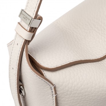 Borsa Penelope in Pelle Col. Panna