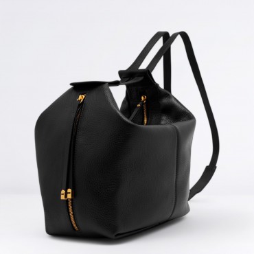 Borsa Zaino Guia in Pelle Col. Nero