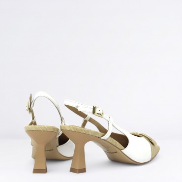 Chanel in Pelle Col. Beige/Bianco