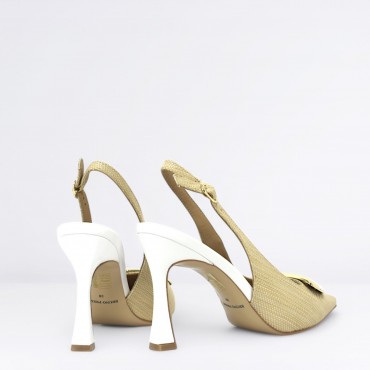 Chanel in Pelle Col. Beige/Bianco