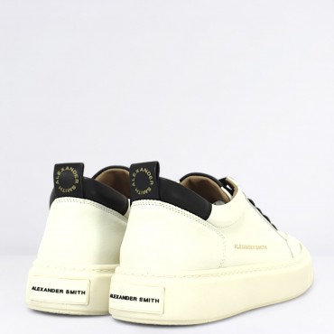 Sneaker Bond in Pelle Col. Bianco