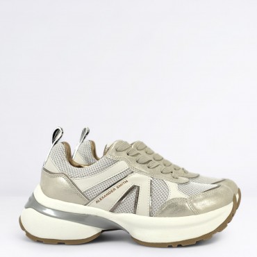 Sneaker Victoria in Pelle Col. Avorio